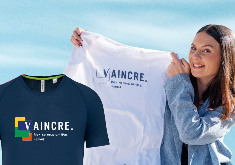 T shirt vaincre